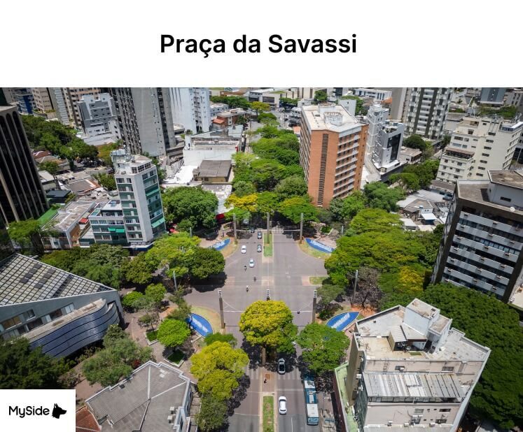 Praça da Savassi - Diogo de Vasconcelos