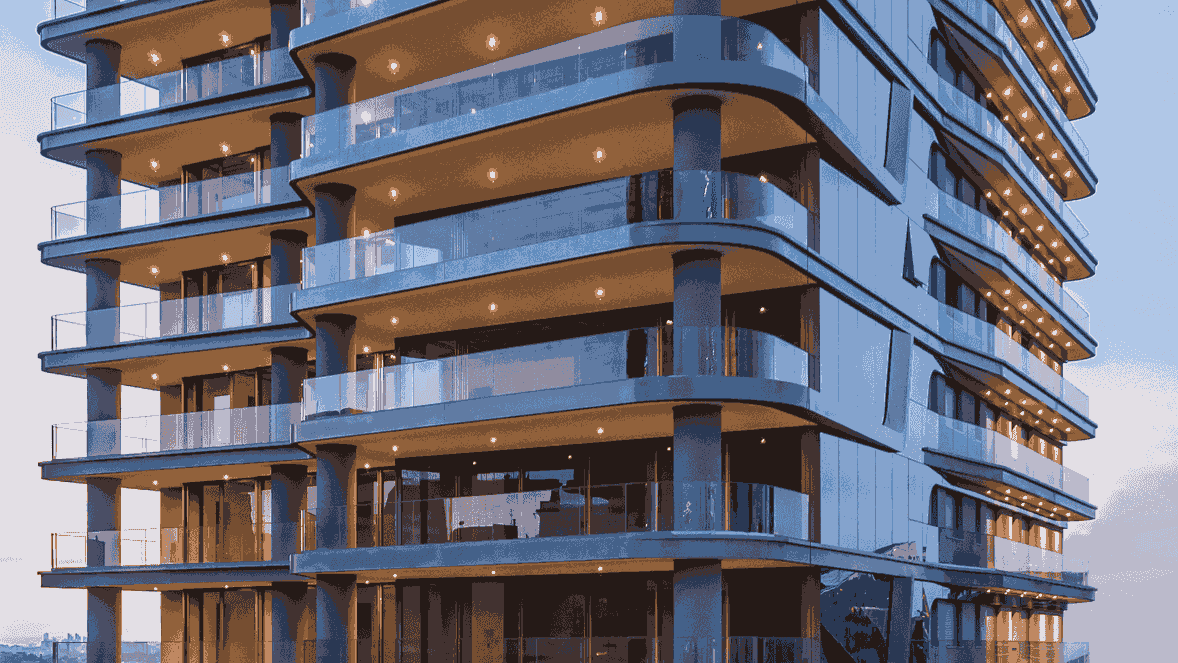 Fachada do Heritage Cyrela