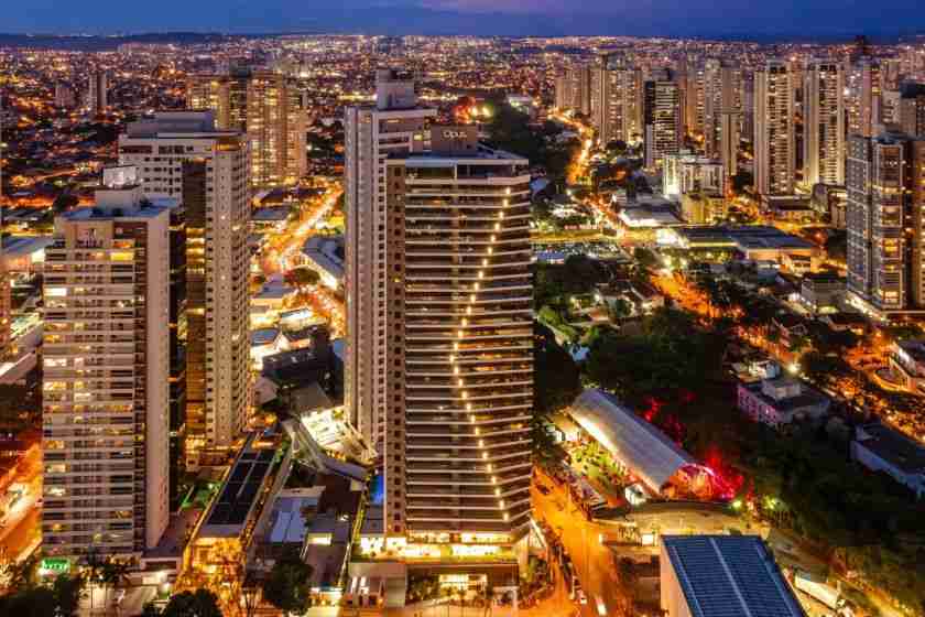 Vista aérea do Trya by Opus