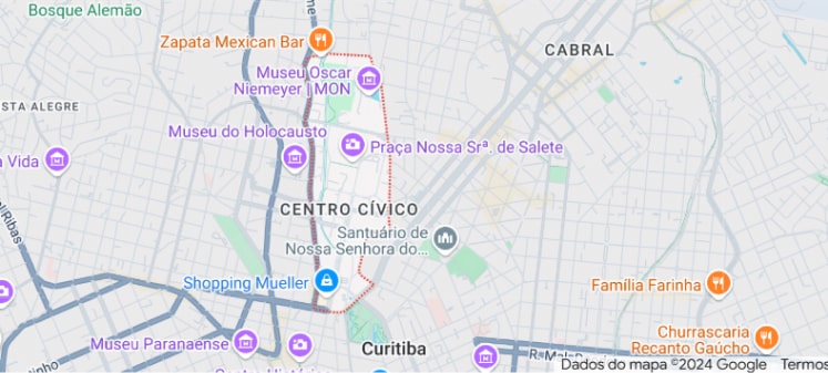 Mapa centro cívico