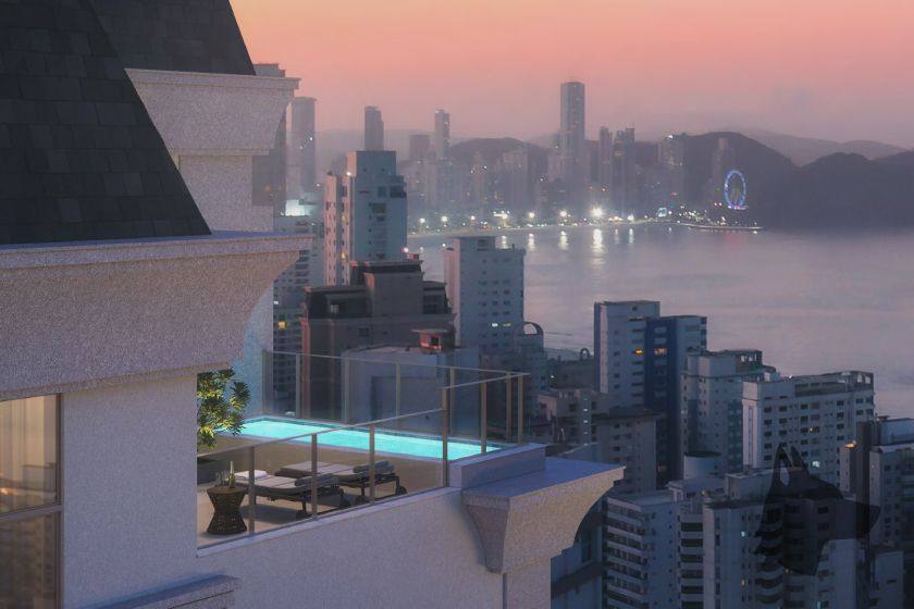 Vista da cobertura do Gales