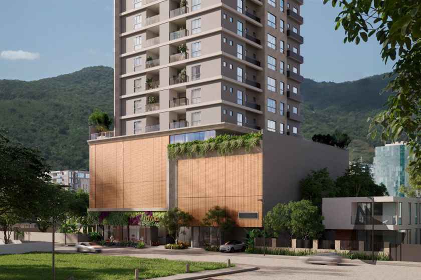 Fachada do Tívoli Residence
