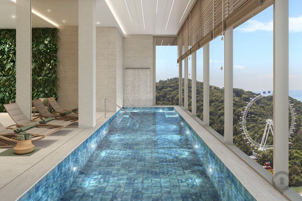 Piscina da cobertura do Imperium Tower