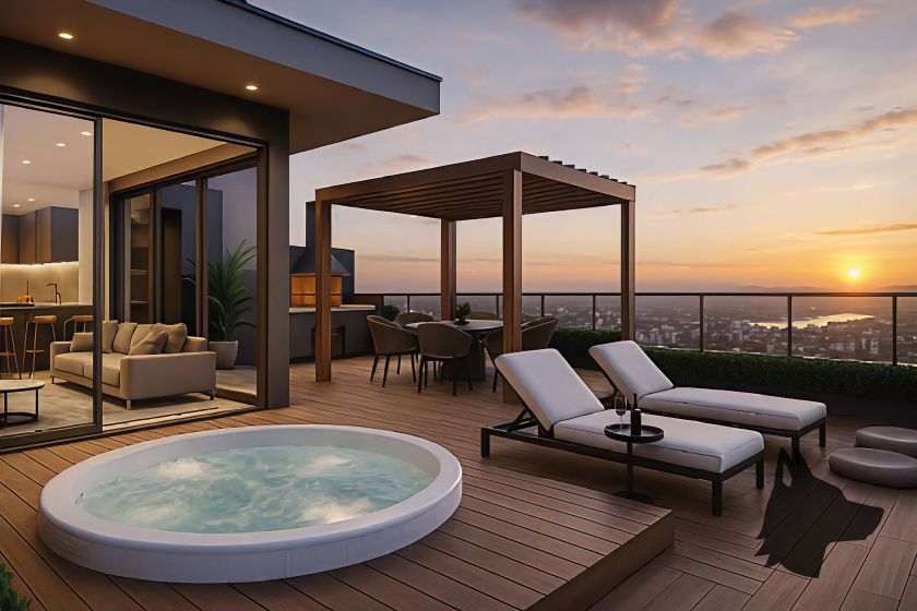 Rooftop do Ápice Residence