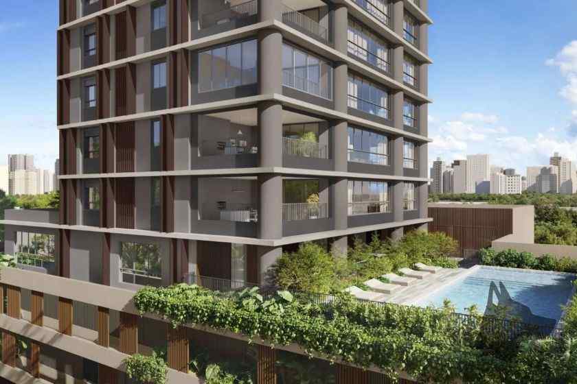 Área de lazer do City Park Palace