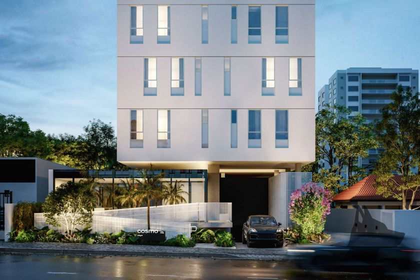 Fachada do Cosmo Hype Living