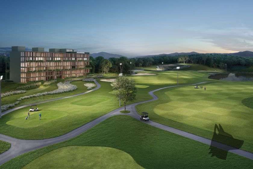 Fachada Golf View All Resort