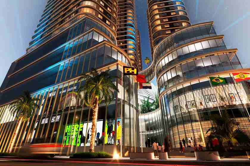 Fachada do Dubai Mall