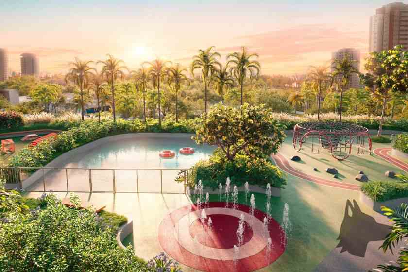 Área de lazer do Autêntico Flamboyant