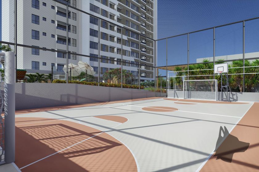 Quadra esportiva do Primus Parque