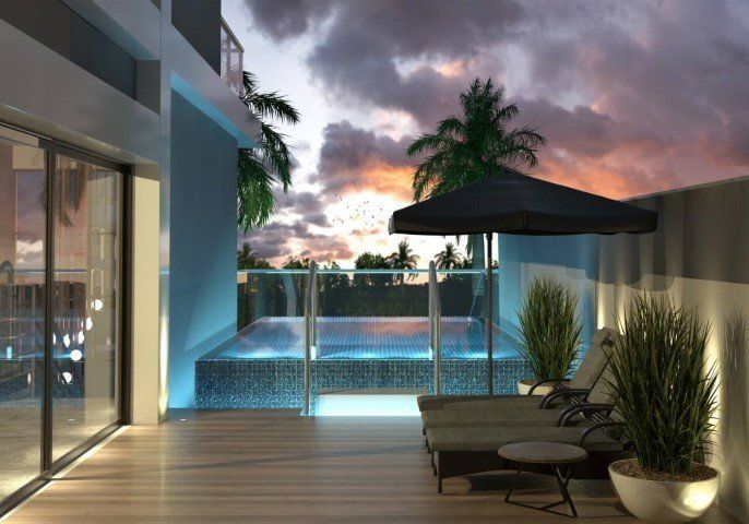 Piscina do Saint Antoine Residencial