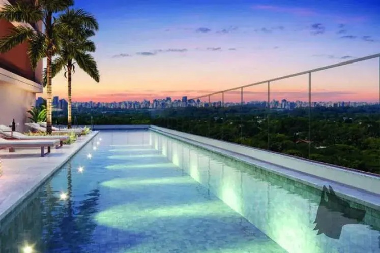 Piscina do GIO Jardins em São Paulo