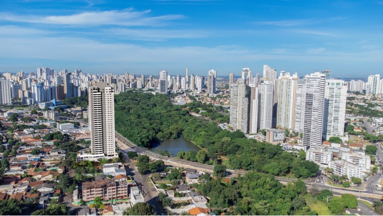 Localização do Residencial Lago Areião