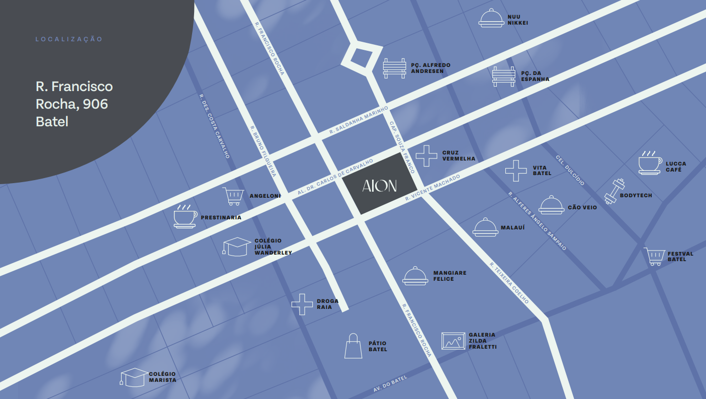 Localização do Aion