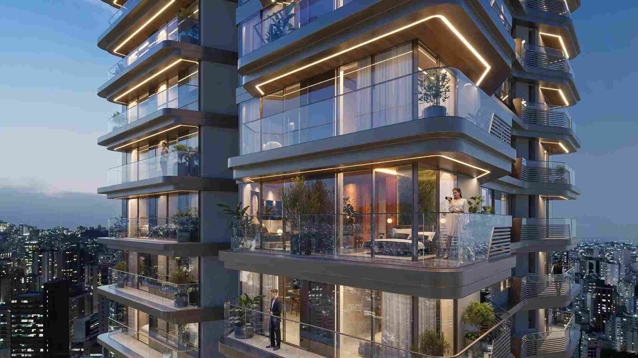 Fachada do Savassi by Pininfarina