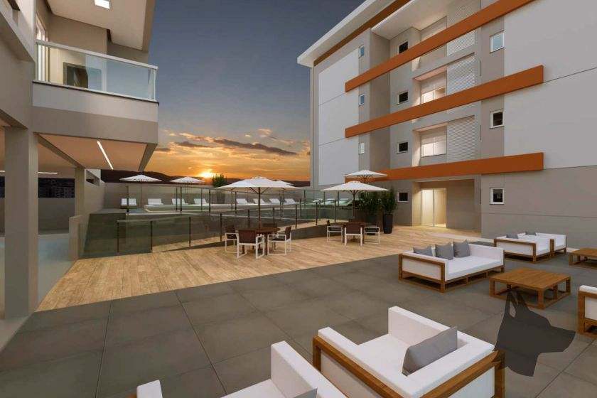 Lounge do Residencial Praia do Santinho
