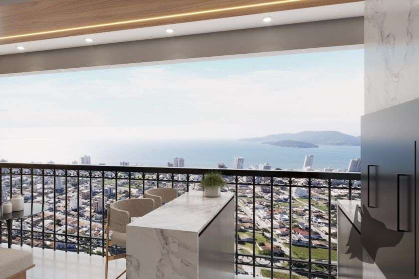 Sacada do Exclusive One Residence
