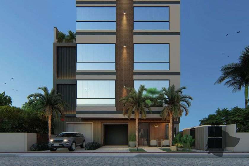 Fachada do Siesta Beach Residence