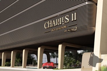 Entrada do Charles II Yacht Royal Home