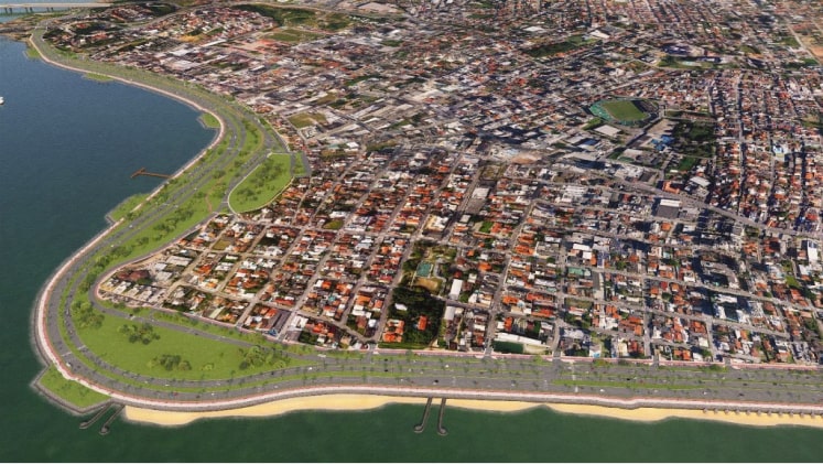 Avenida Beira Mar de Barreiros, São José