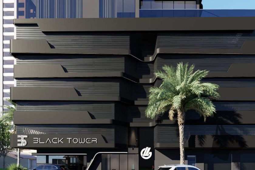 Fachada do Black Tower