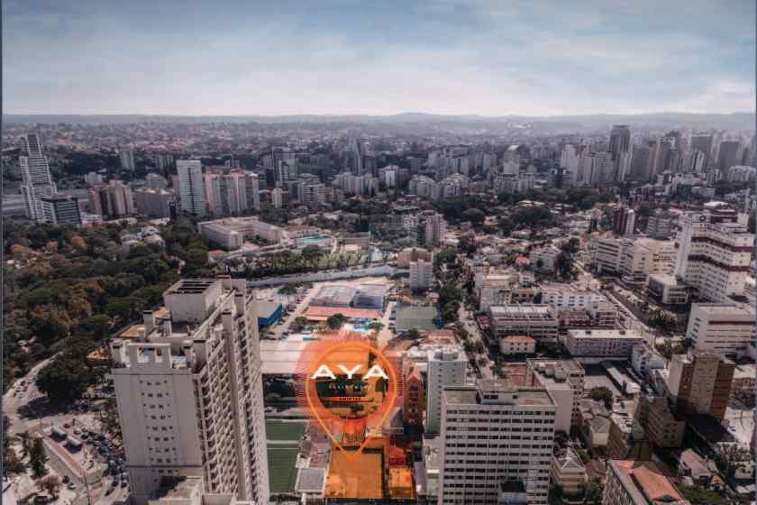 Localização do AYA Amintas