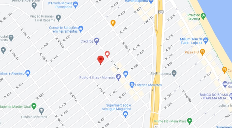 Localização Flow Residencial