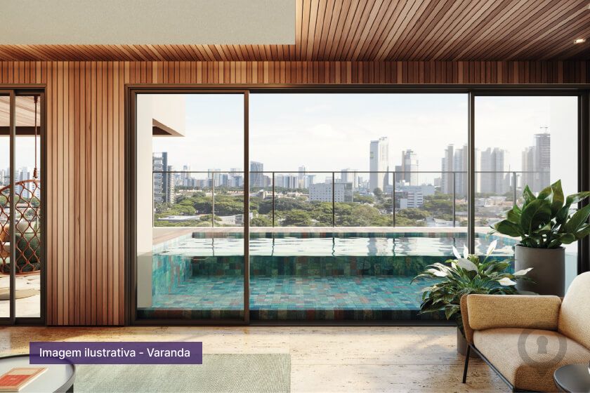 Varanda apartamento Penthouses by Opus