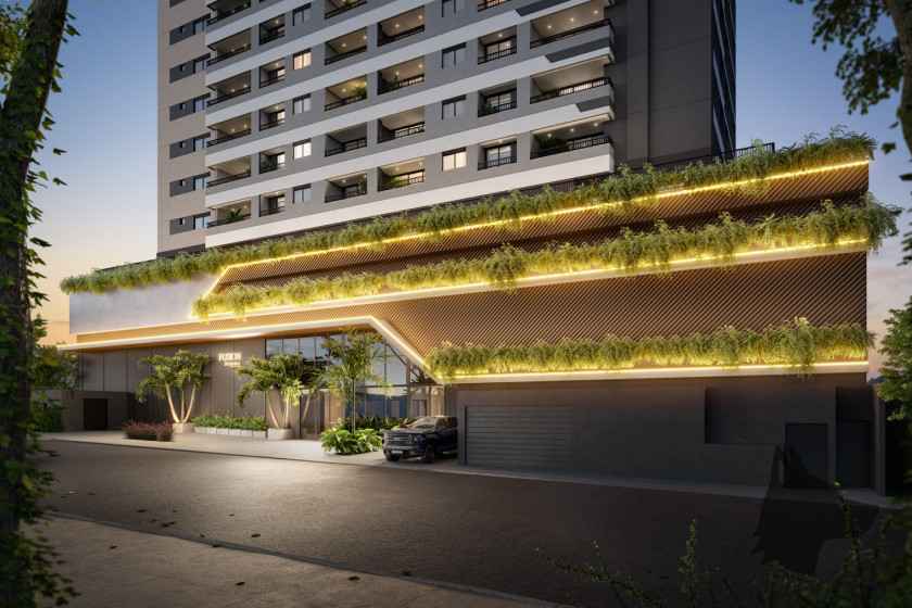 Fachada do Fusion Dinâmica Home