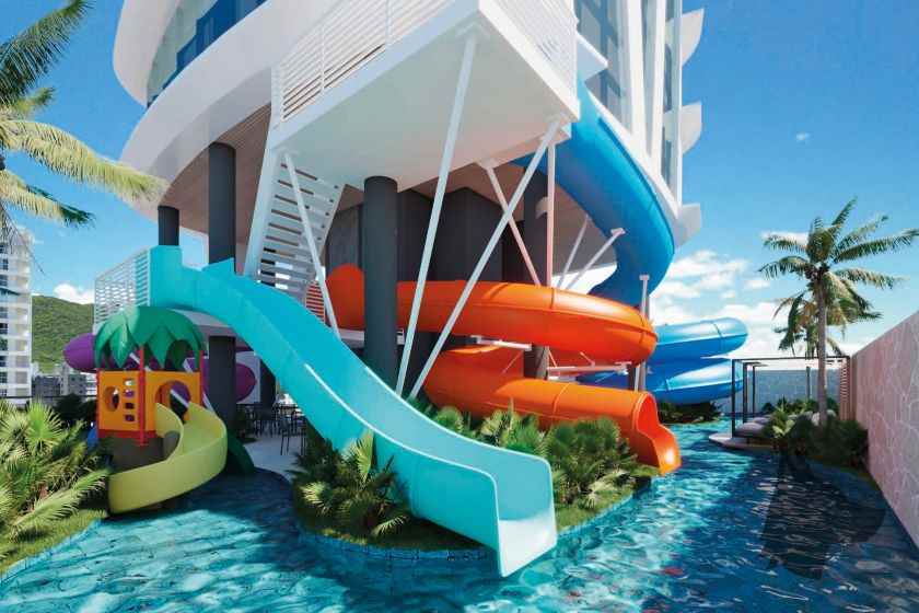 Parque aquático do Yacht Beach Park