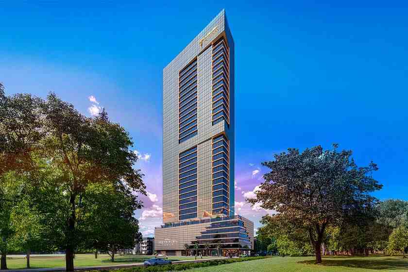 Fachada do Sky Golden Tower