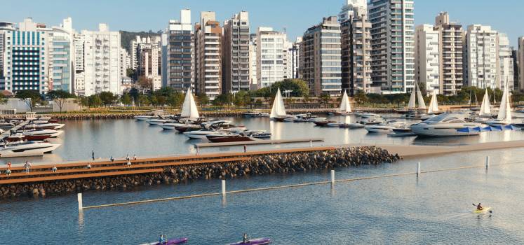 Molhe da Marina da Beira Mar Norte