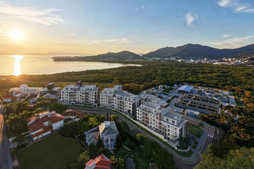 Vista aérea do Villa Maggiore