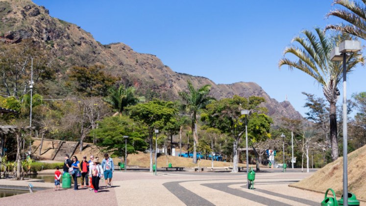 Parque das Mangabeiras no bairro Serra em BH