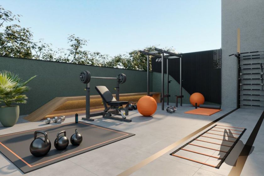 Fitness externo do Luminare Residencial Rausch