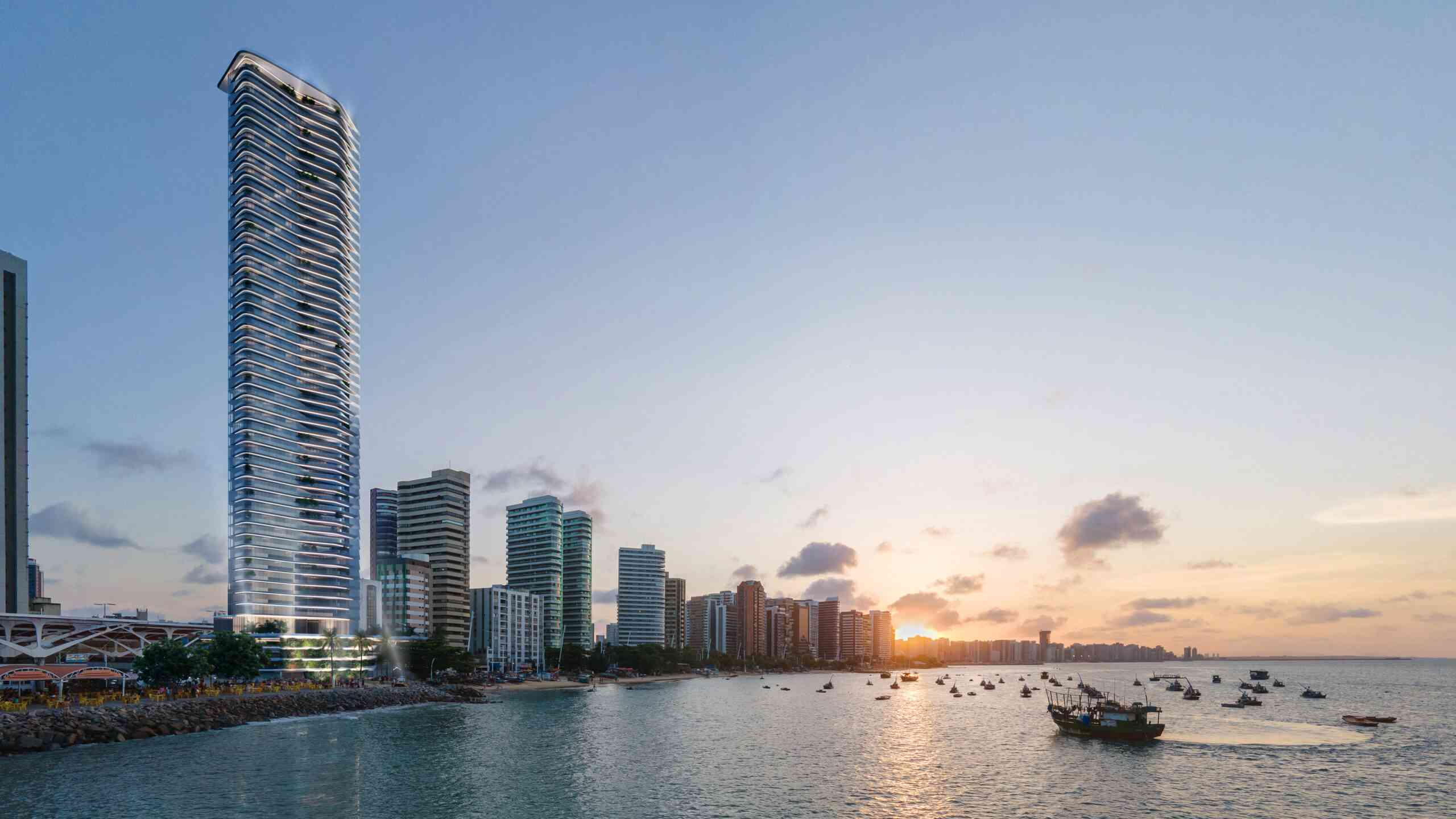 Fachada do Diagonal by Pininfarina