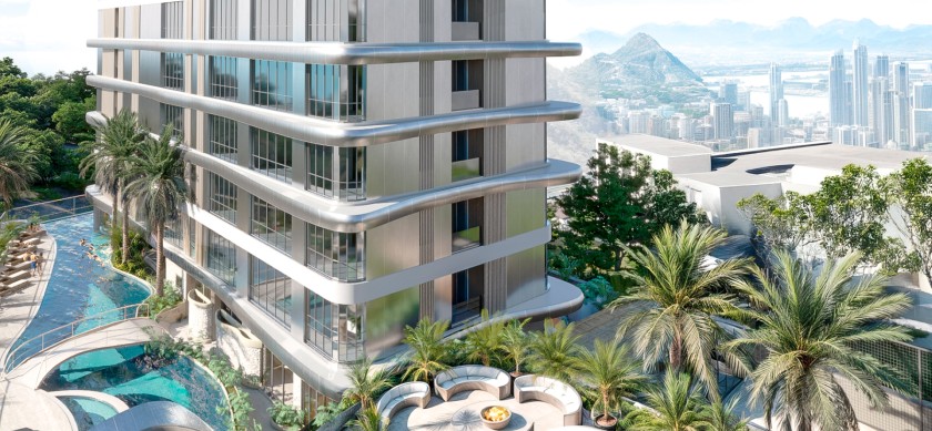 Fachada do Iconic Praia Brava