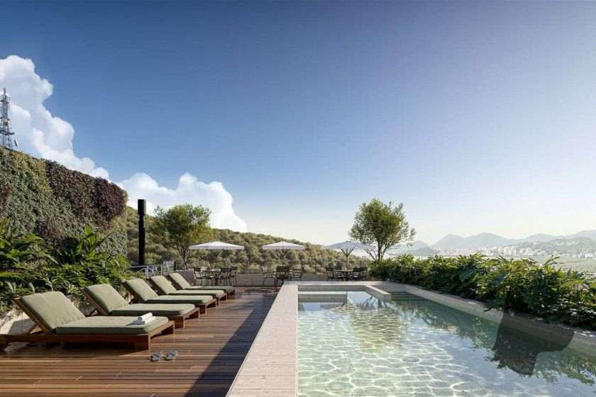 Piscina do Residencial Parkô