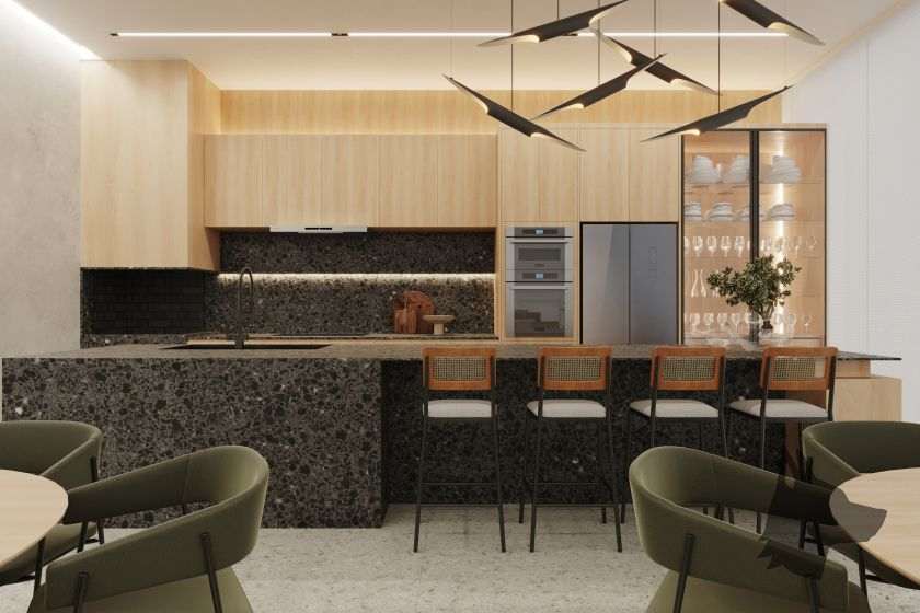 Espaço gourmet do BOSC Ecovillage