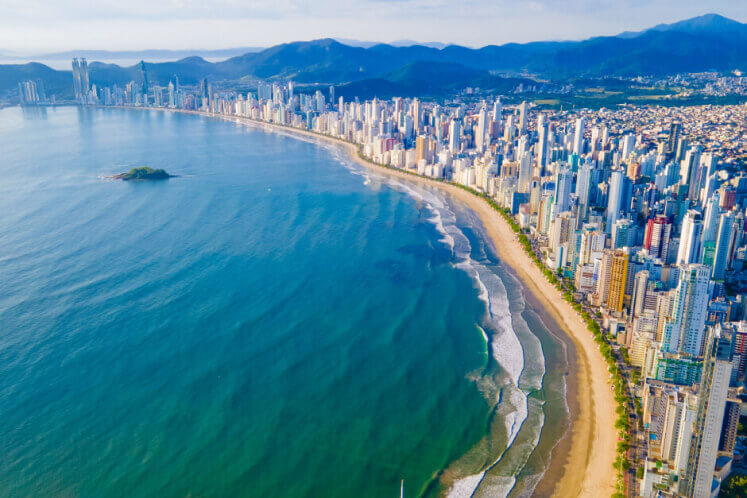 Imagem aérea Balneário Camboriú-SC