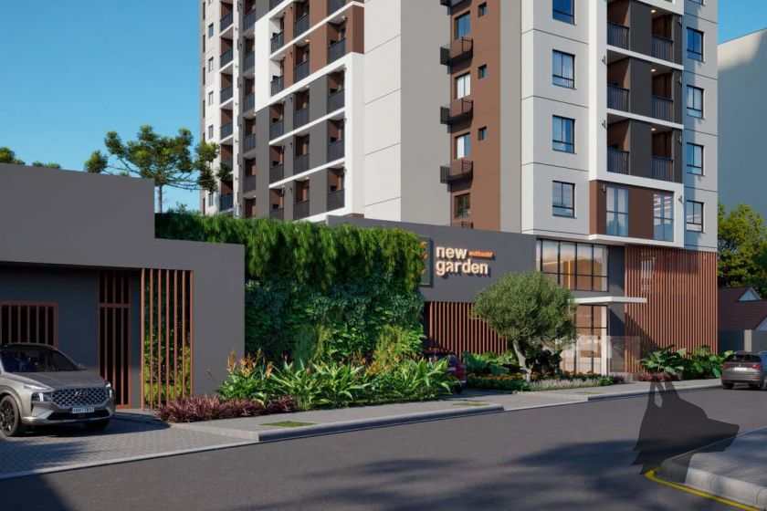 Fachada do Residencial New Garden