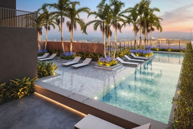 Piscina Terraço Boungainville