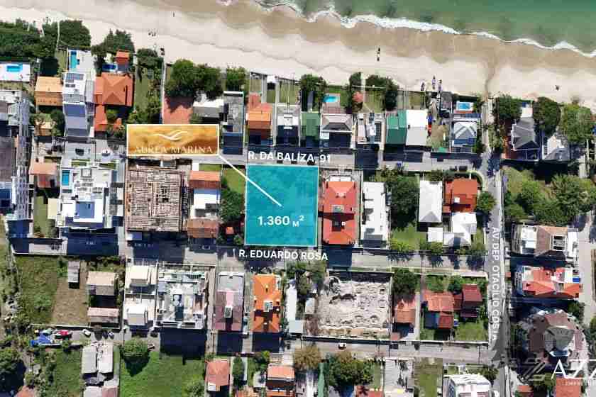 Localização do Aurea Marina