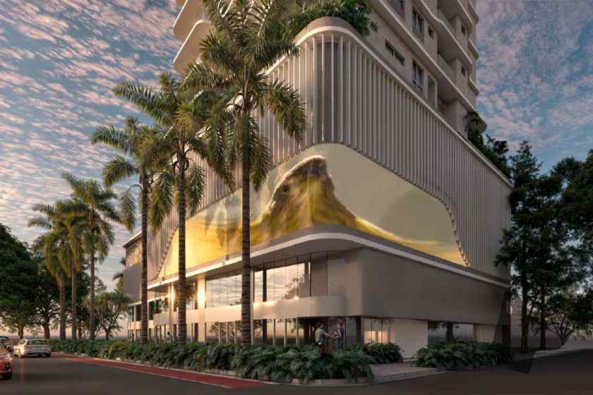Fachada do Residencial Solaris