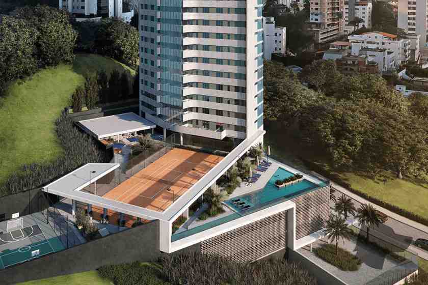 Fachada do Unique Santa Lúcia