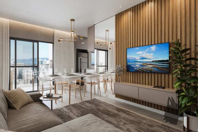 Living do Vivamar Residence