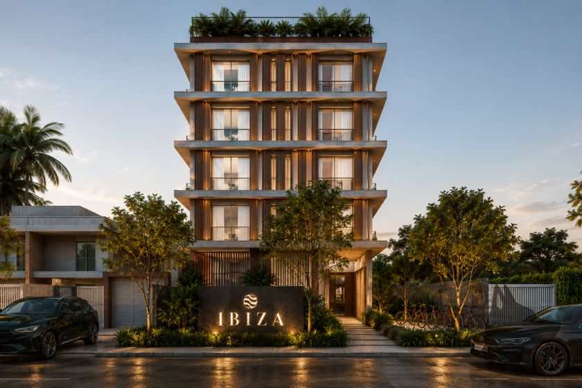 Fachada do Ibiza Smart Residence