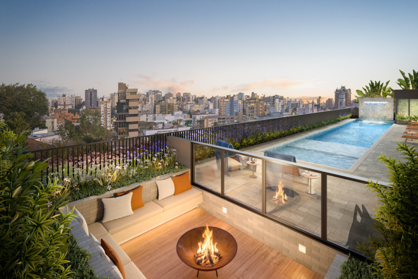 Rooftop do Fusion Dinâmica Home