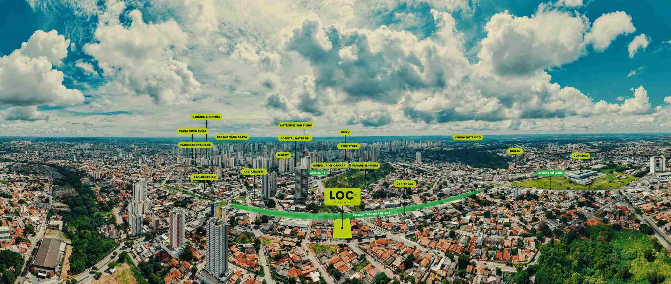Localização do LOC Serrinha
