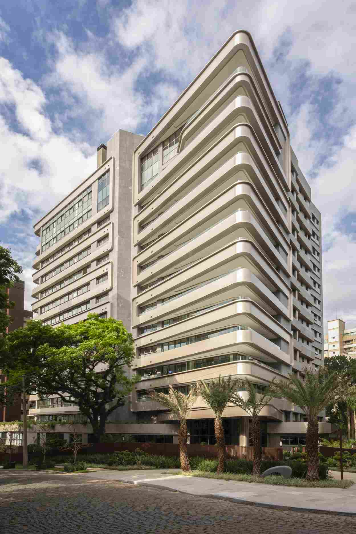 Fachada do Cyrela by Pininfarina Porto Alegre